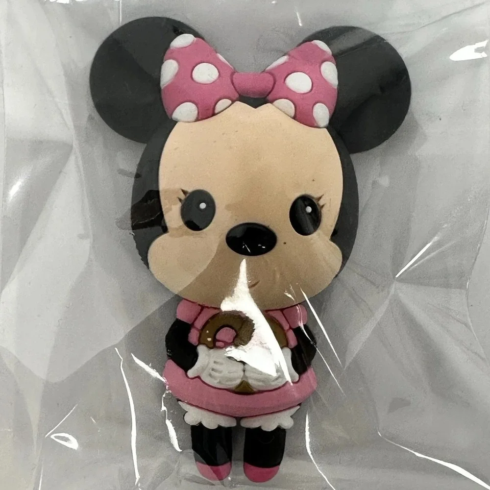 Disney Minnie Mouse Magnet Pink Bow Mickey & Friends Monogram New